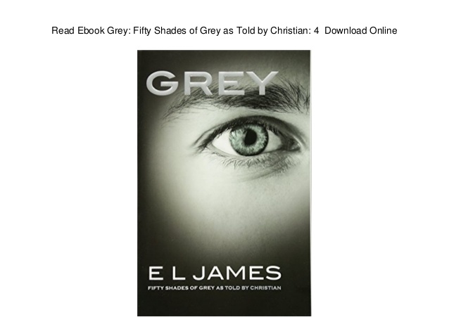 Grey by el james pdf free download